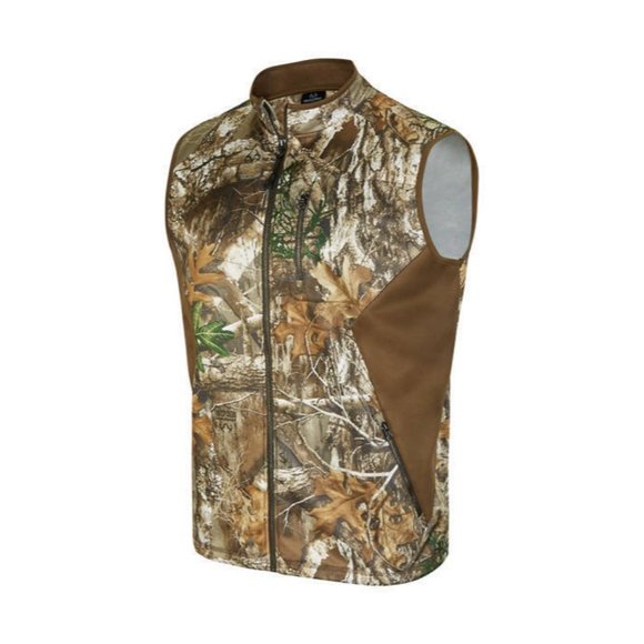 Realtree Other - Realtree Edge Deer Hunting Camo Hooded Vest Size Med New